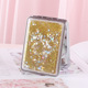 Quicksand makeup mirror-square gold