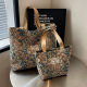 Large Capacity Canvas Bag 2024 New Trendy Fashionable All-match Shoulder Handbag Instagram Style Student Class Bag for Women