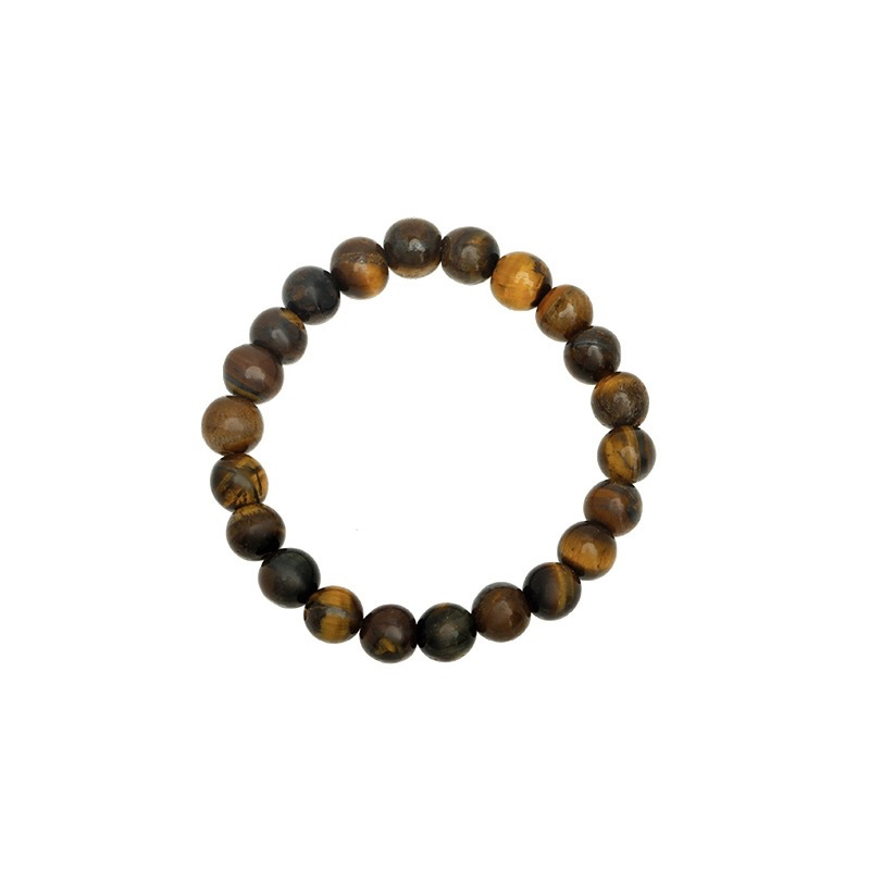 Broken silver tiger eye stone spliced ​​beaded bracelets for women, autumn and winter niche retro handwear, student couple personalized bracelets