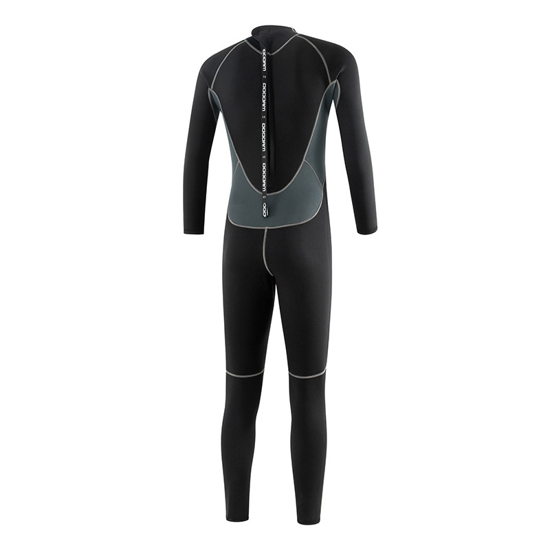 In stock diving suit men's 3mm warm cold-proof diving suit wet snorkeling suit swimming sun protection one-piece surfing suit women