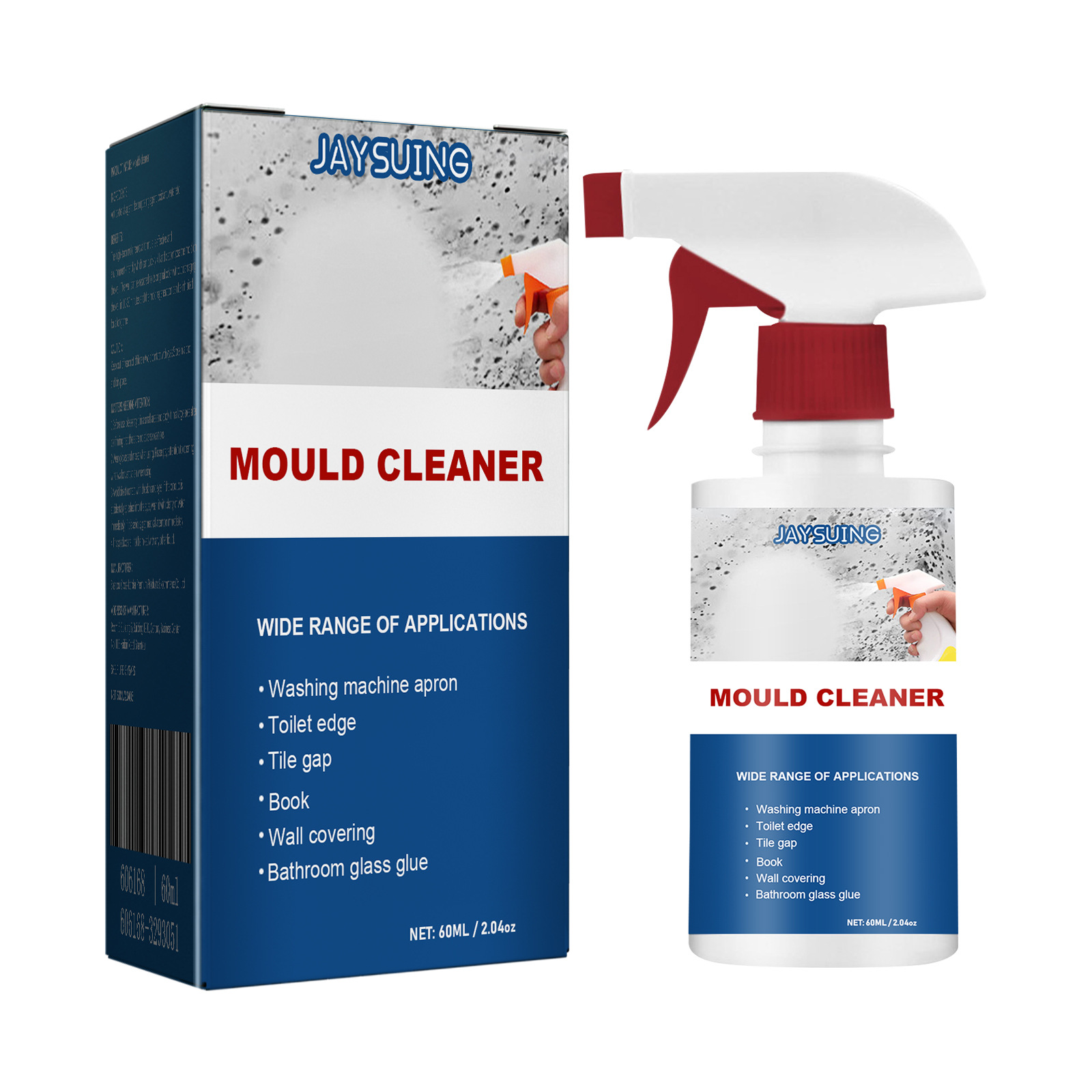 Jaysuing mildew removal spray ceiling bathroom tile wall decontamination mildew removal Multi-Effect cleaning spray