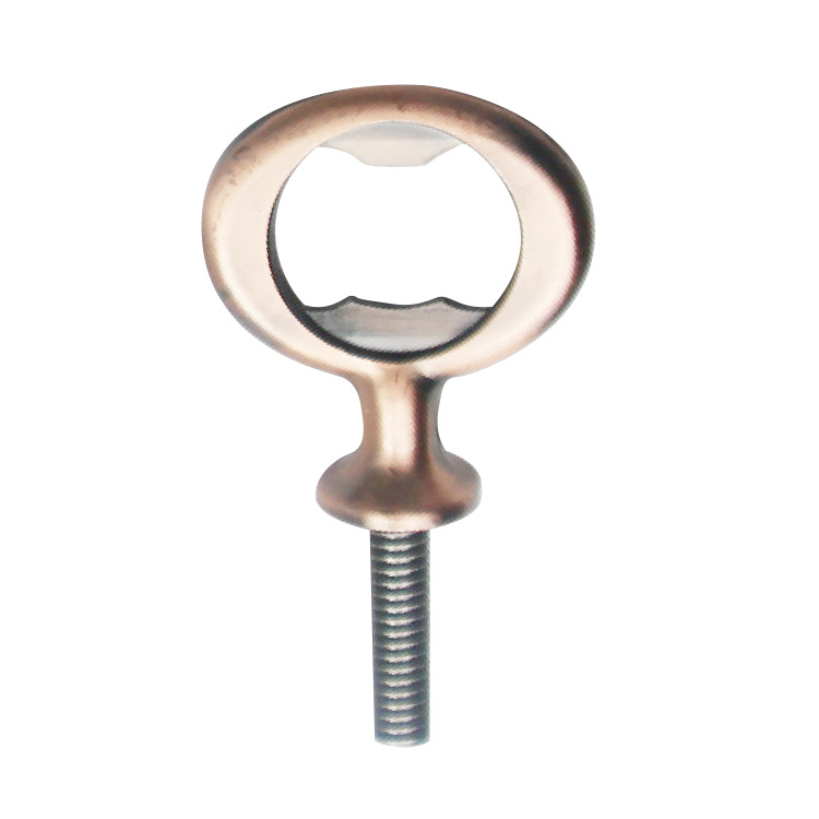 Amazon in stock DIY Screw Beer Open Zinc Alloy Long Rod Wine Opener Gadget Accessories Long Rod Bottle Opener