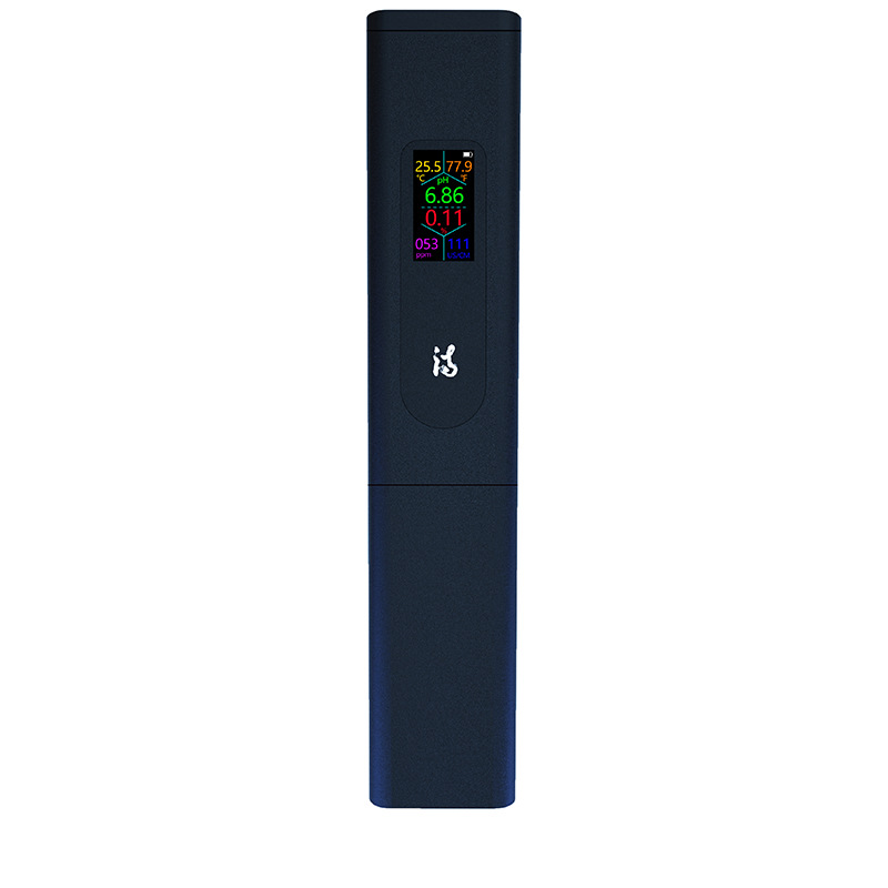 Salinity meter five-in-one water quality analyzer charging ph test pen TDS water quality test pen conductivity EC meter