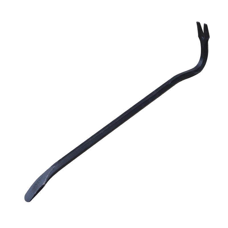 Crowbar nail puller one flat six-sided stick bent upturned stick multi-purpose double-headed crowbar manganese steel rail steel forging
