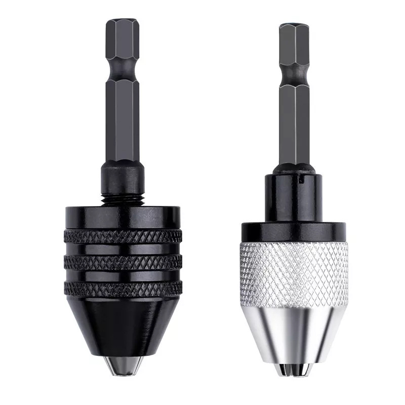 Cross-border hexagonal handle three-jaw conversion drill chuck multifunctional three-jaw small electric mill chuck mini three-jaw drill chuck