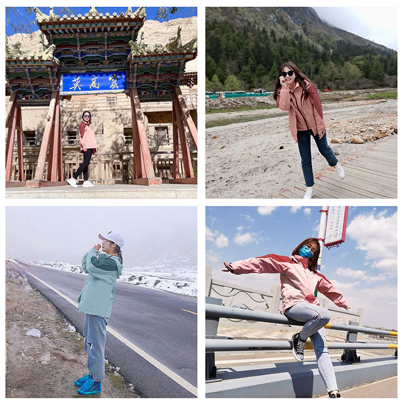 Outdoor spring and autumn jacket women's three-in-one detachable winter fleece-lined thickened windproof waterproof mountaineering suit men