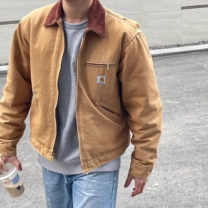 carhartt Carhart American Detroit Laps Frock Jacket Star Crossing J001 Jacket 103828 Trendy