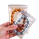 pvc self-sealing bag 24 silk bracelet transparent jewelry bag jade plastic bag jewelry long pvc zipper bag thickened 48 silk