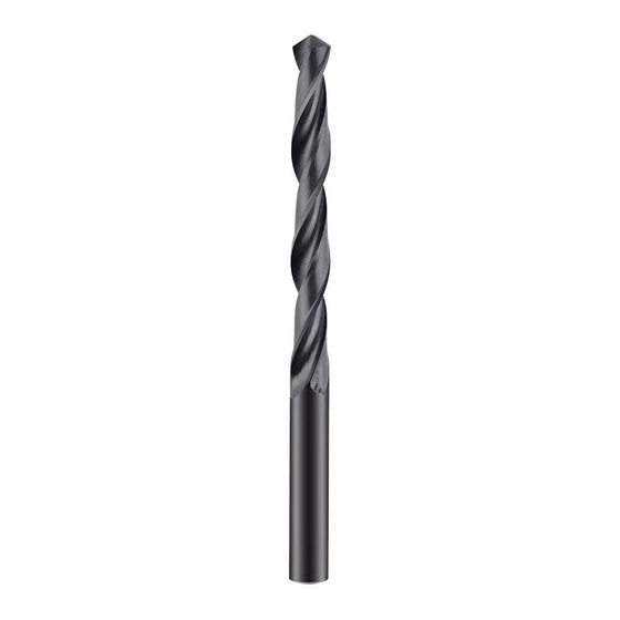 Twist drill HSS high speed steel straight shank hardness 59 drill aluminum iron copper woodworking special drill wholesale 1-25mm
