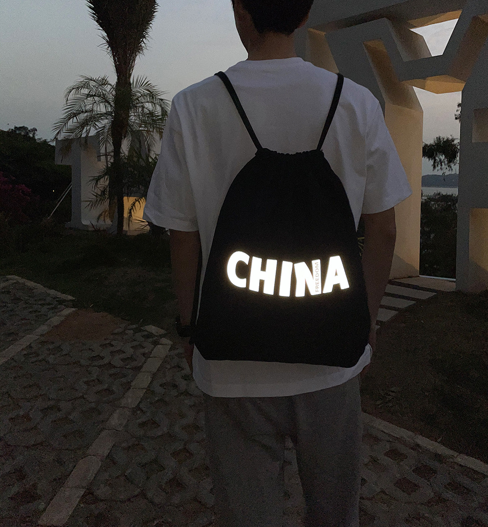 Waterproof Sports Backpack Drawstring Backpack Bundle Pocket Student Basketball Bag Fitness Storage Bag Custom Printed logo