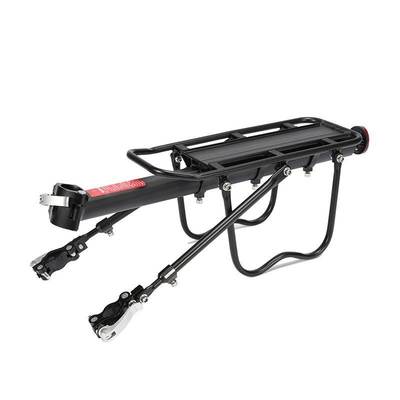 Quick-release bicycle rear rack mountain bike tail rack rear seat rack can carry people luggage rack bicycle equipment accessories