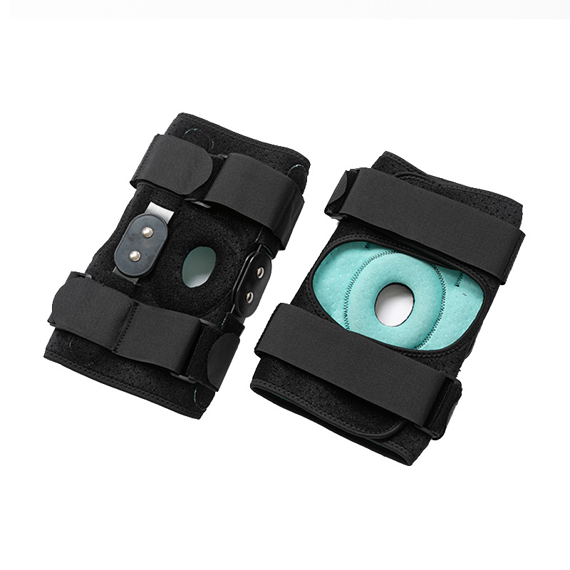 Sports Knee Pad Steel Plate Support Compression Anti-collision Patella with Meniscus Men's and Women's Basketball Cycling Running Mountaineering Protector