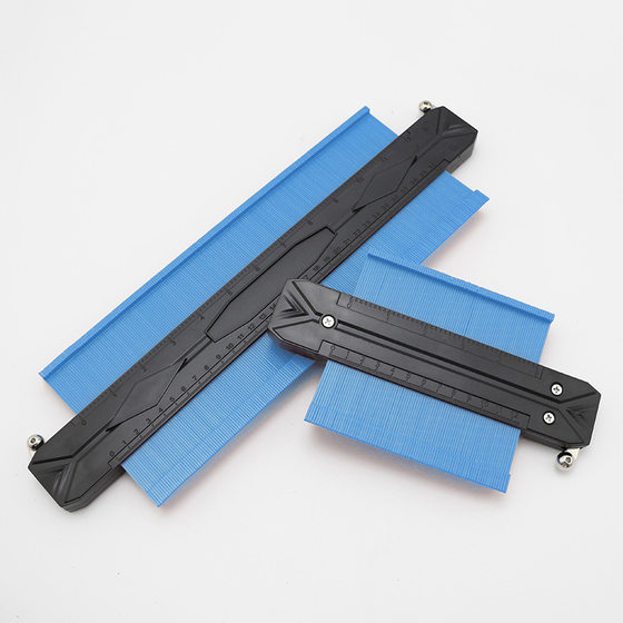 Contour gauge copying gauge with lock carpentry measuring gauge taking gauge taking gauge irregular contour measuring Radian ruler