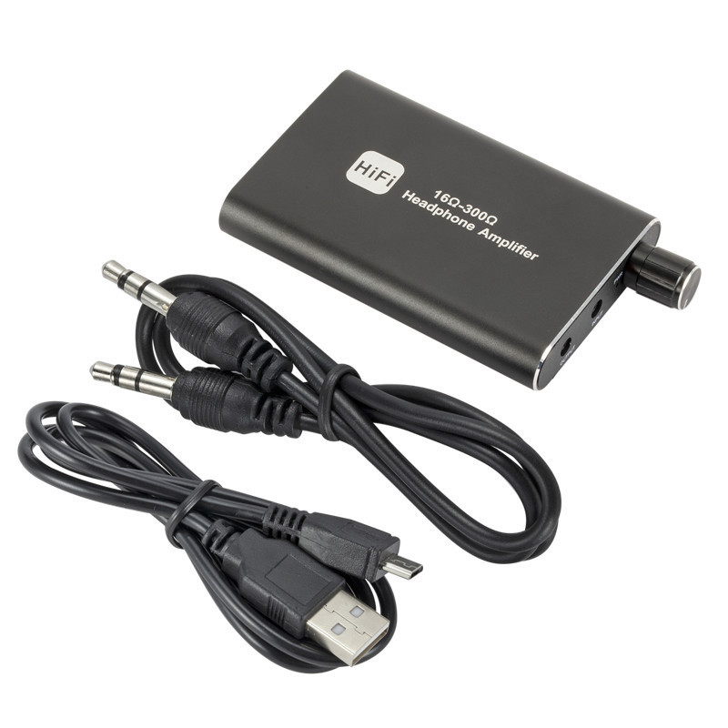 AUX audio adjustment HiFi fever portable ear amplifier audio receiver 3.5 headphone amplifier amplifier