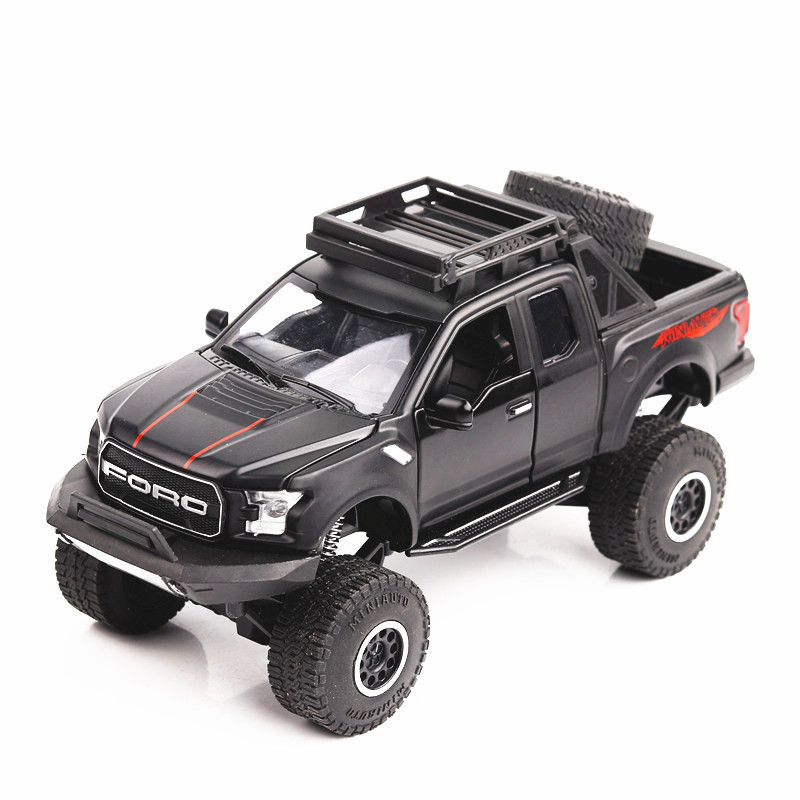 (Loose) Ford F-150 Raptor Model Alloy Car Simulation Large Wheel Toy, Hot Selling Abroad AliExpress