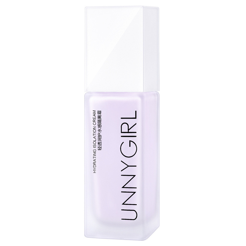 UNNYGIRL moisturizing and moisturizing cream invisible pore concealer base makeup before milk genuine student affordable plain
