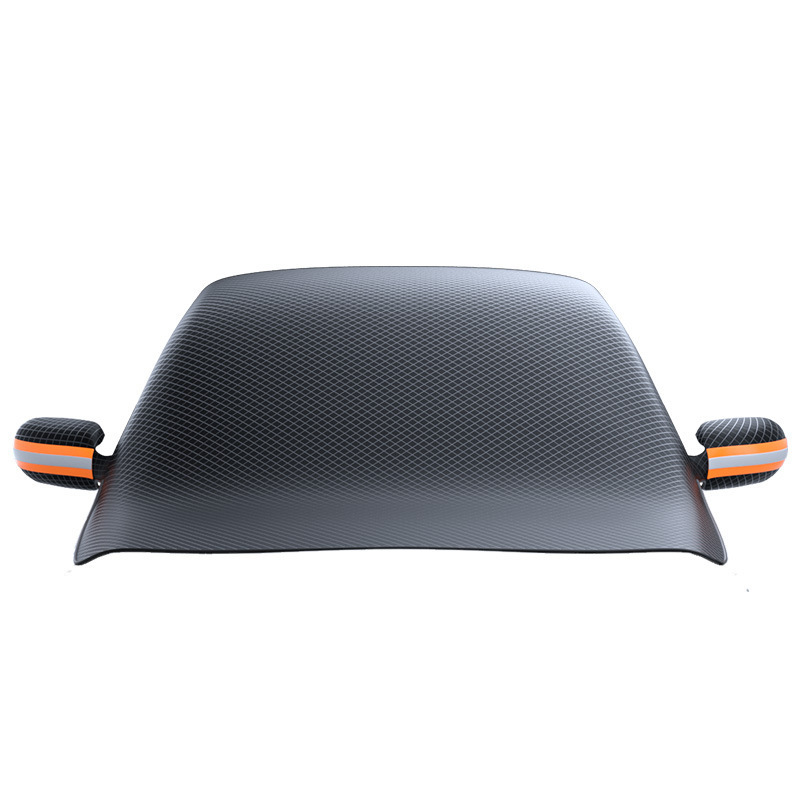 Car snow shield car front windshield glass anti-snow anti-frost magnetic suction snow shield car thickened waterproof half cover car coat