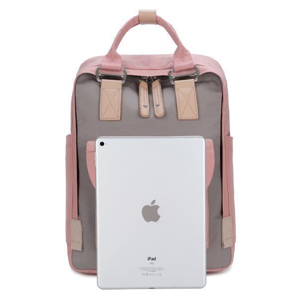 Donut Backpack Women's Korean Backpack High School Junior High School Students Primary School Bag Canvas ins Harajuku ulzzang