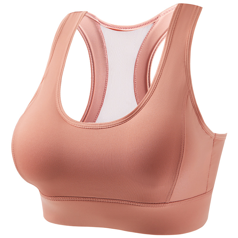 Women's sports underwear push up yoga vest plus size wireless running shockproof quick-drying sports bra