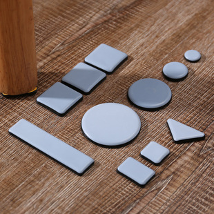 Adhesive Furniture Sliding Mat Sliding Mat Home Furnishing Table and Chair Foot Mat Easy to Move Table Corner Anti-collision Mat Floor Protection