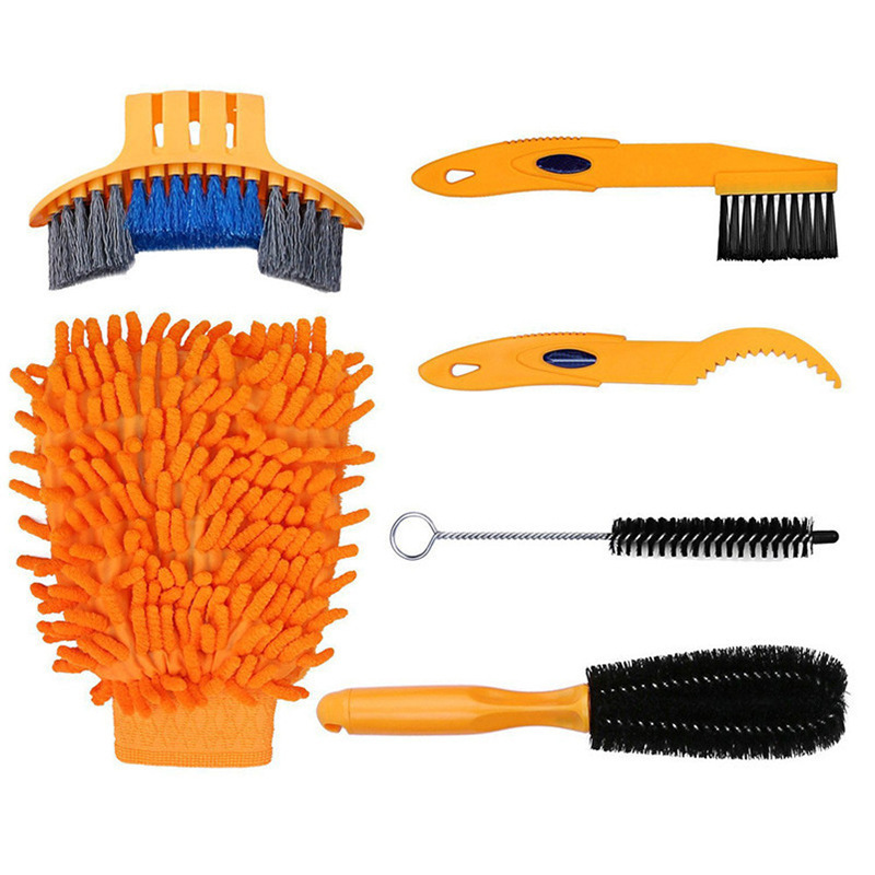Bicycle Chain Washer Set Chain Box Cleaner Mountain Bike Accessories Maintenance Tool Cleaning Large Brush