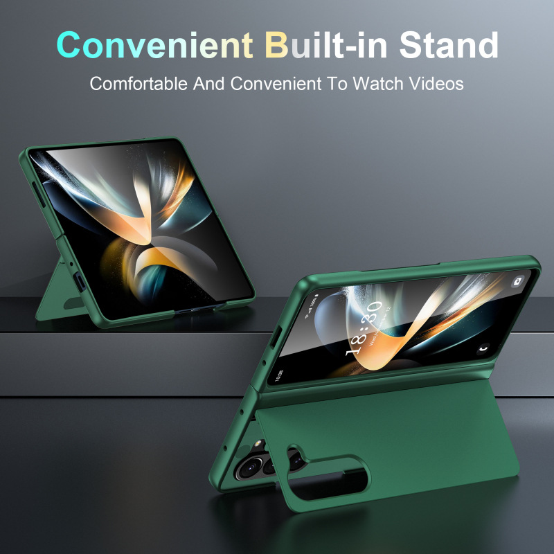 For Samsung Z Fold6 Folding Screen Phone Case Z FOLD5 Invisible Magnetic Bracket All-inclusive Drop-resistant Protective Cover