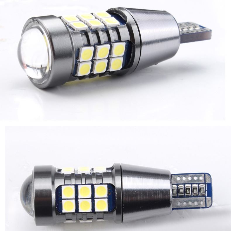 Car brake light led bubble 1156 BA15S P21W highlight reversing tail light turn signal 27SMD 3030