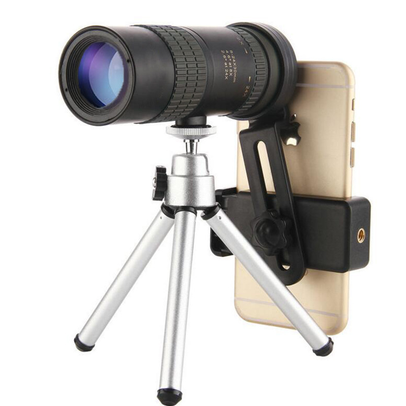 10-300x 40 new telescope high-power HD single tube zoom mobile phone camera telescopic telescope wholesale