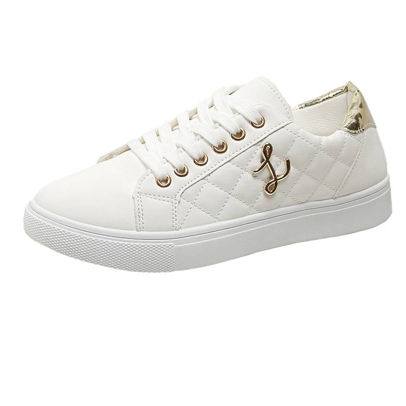 Thick-soled soft leather 2023 autumn and winter new casual versatile sports board shoes ins fashionable comfortable fashionable white shoes