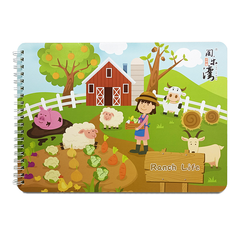Cross-border e-commerce full English children's books children's quiet books baby literacy cards Amazon foreign trade generation