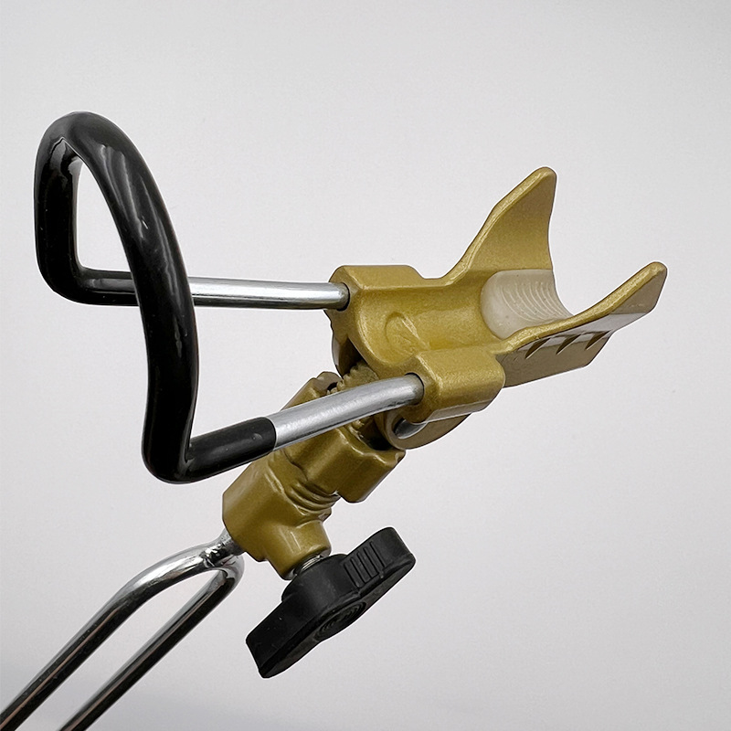 Luminous Hand-Sea Dual-Purpose Battery Bracket Adjustable Metal Fishing Bracket Universal Battery Rod Rod Bracket