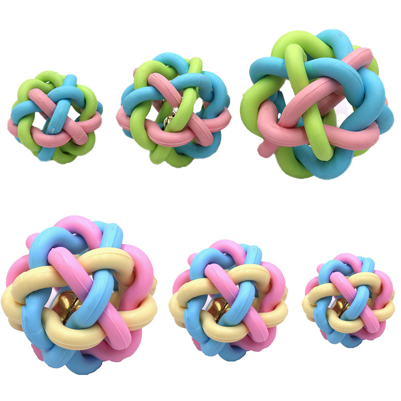 Pet toys wholesale TPR material dog molars toys bite puppy cotton toys small and medium dog teeth cleaning