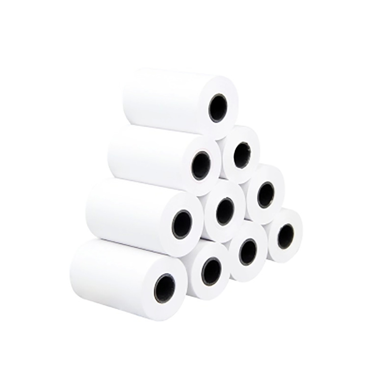 No roll core longer 57x 30 receipt thermal paper computer recording cash register paper Bluetooth machine printing paper a generation of hair