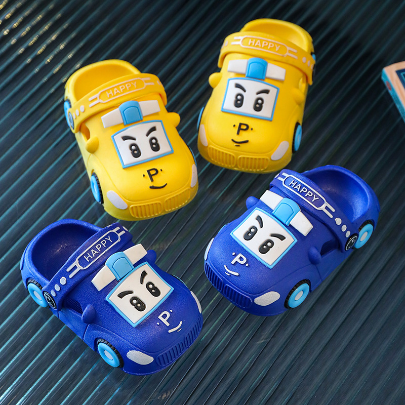 Baby's Cave Shoes Children's Slippers Summer Boys and Girls Infant Non-slip Soft Bottom Indoor Children's Sandals and Slippers for Children