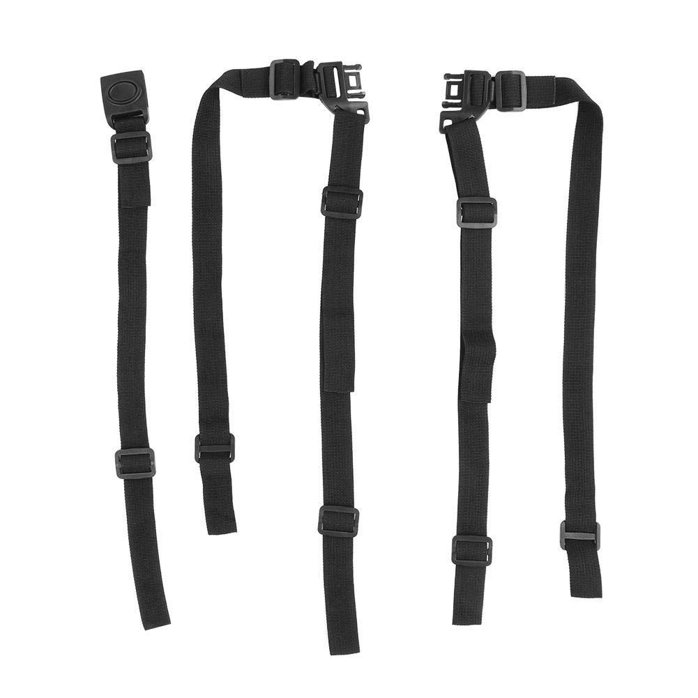 Baby 5-point seat belt stroller children's stroller swivel protection adjustable shoulder strap baby strap