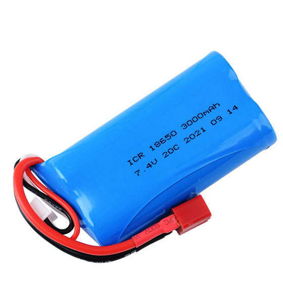 Foreign trade supply factory sales 18650 7.4V 3000MAH remote control toy off-road vehicle helicopter ship lithium battery pack