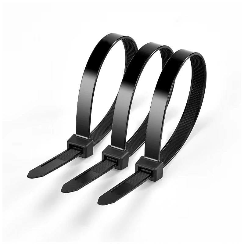 Chengcheng plastic production wholesale self-locking nylon cable ties wholesale 200*500 black strapping ties