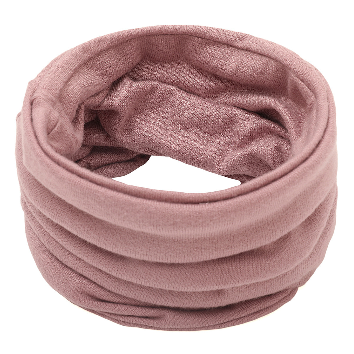 Turtleneck knitted scarf autumn and winter solid color scarf for men and women couples fashion fake high collar single collar collar in stock