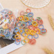 8# velvet ring Nordic color 2cm100 daisy bag