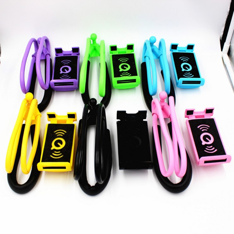 Leisure Desktop Mobile Phone Holder Tablet Lazy Man Universal Hanging Neck Hanging Creative Portable Car Holder