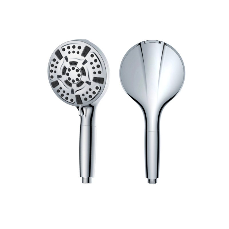 Cross-border bathroom 10 function shower set American filter booster handheld spray shower plating three-piece set Wholesale