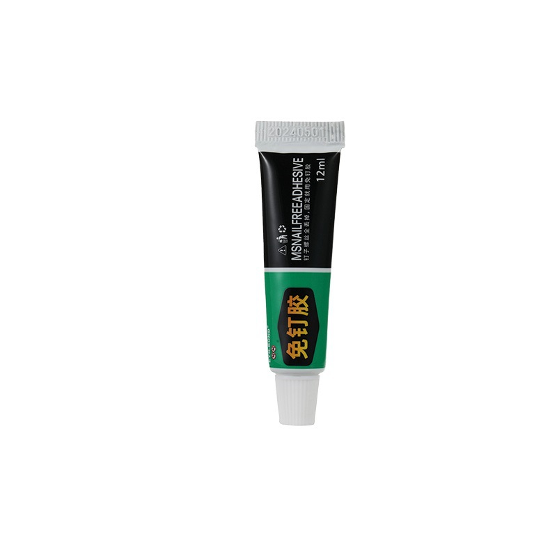 Strong nail-free adhesive load-bearing strong adhesive waterproof moisture-proof weather-resistant adhesive glass tile non-perforated universal glue