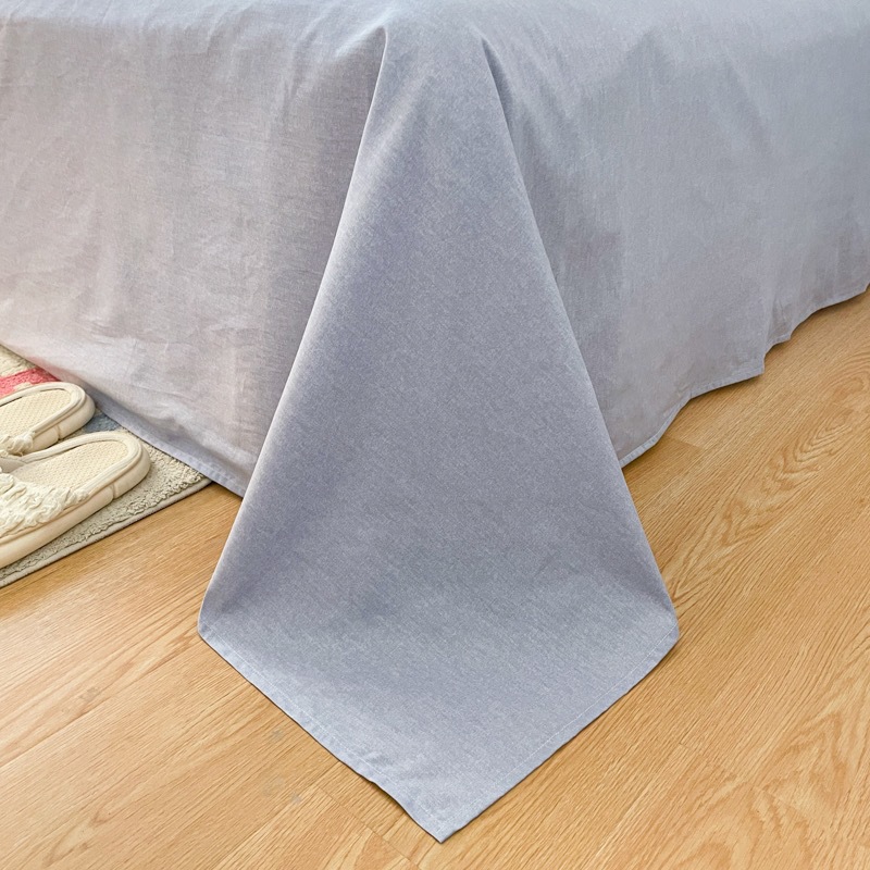 60 cotton printed four-piece cotton bed sheet quilt cover cotton bed hat bedding small fresh three-piece set
