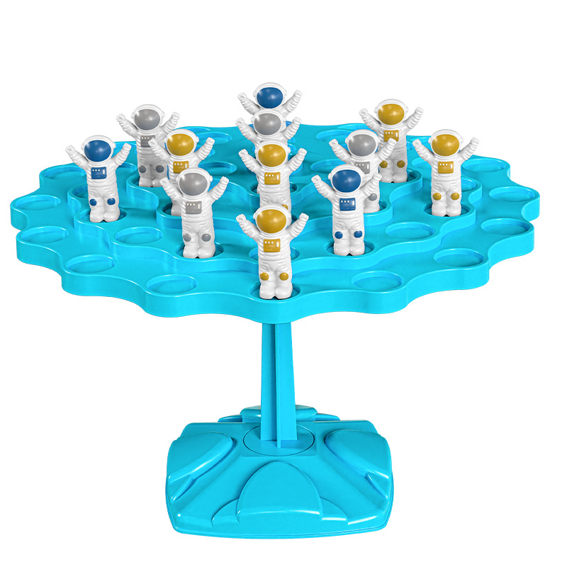 Children's educational balance spaceman Jenga board game rabbit balance tree concentration logical thinking training toys