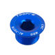 TOOPRE bicycle hollow integrated tooth disc crank cover screw mountain bike M18 M20 color aluminum alloy M19