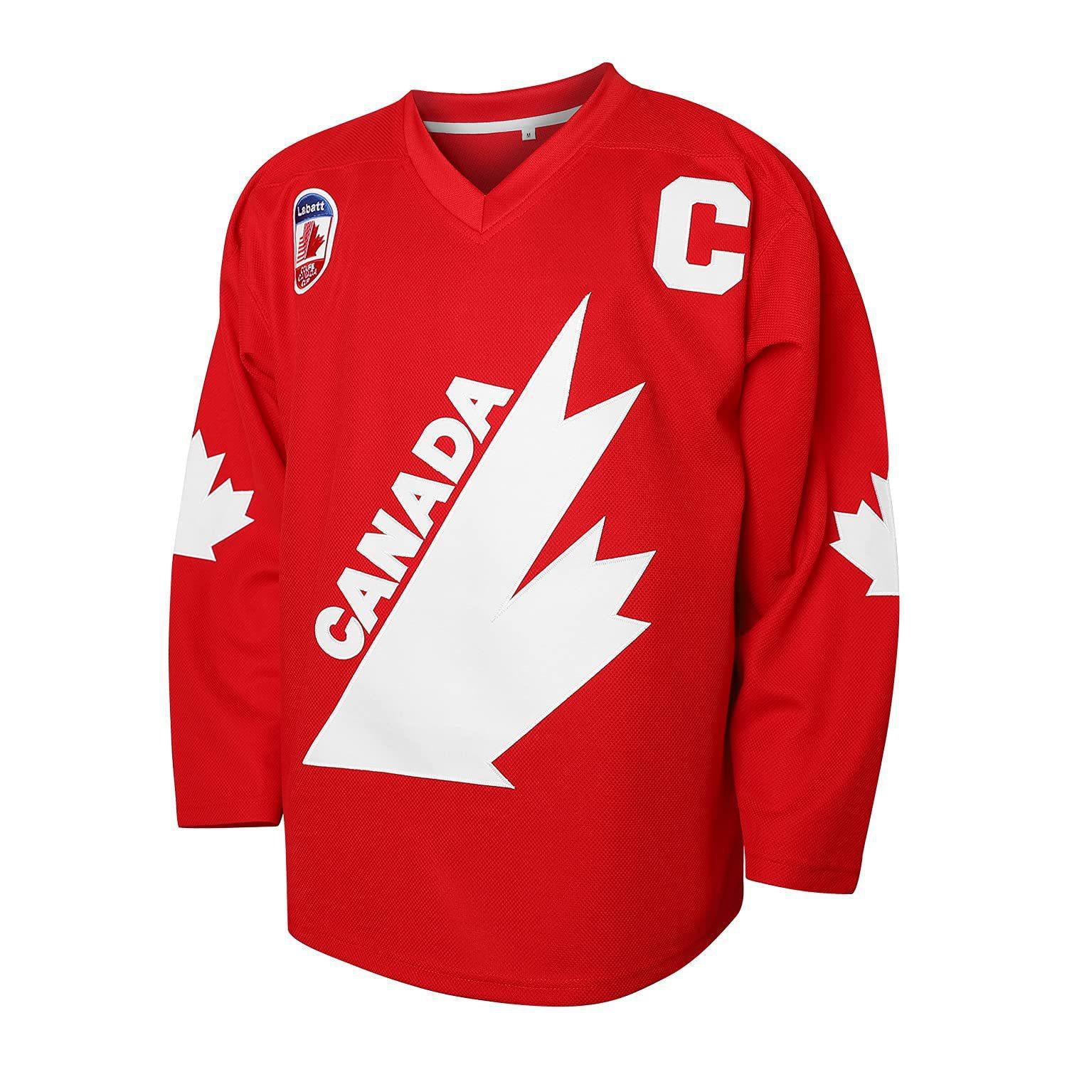 Gretzky hockey jersey size 99 red Maple Leaf Hockey suit plus size outdoor performance costume vintage ball suit