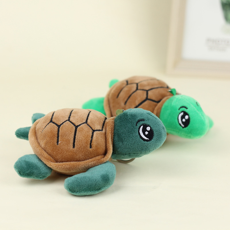 漫画海洋動物の大きいサイズのカメのぬいぐるみの小さいサイズのウミガメのぬいぐるみのペンダントのキーホルダーのバッグのペンダント|undefined