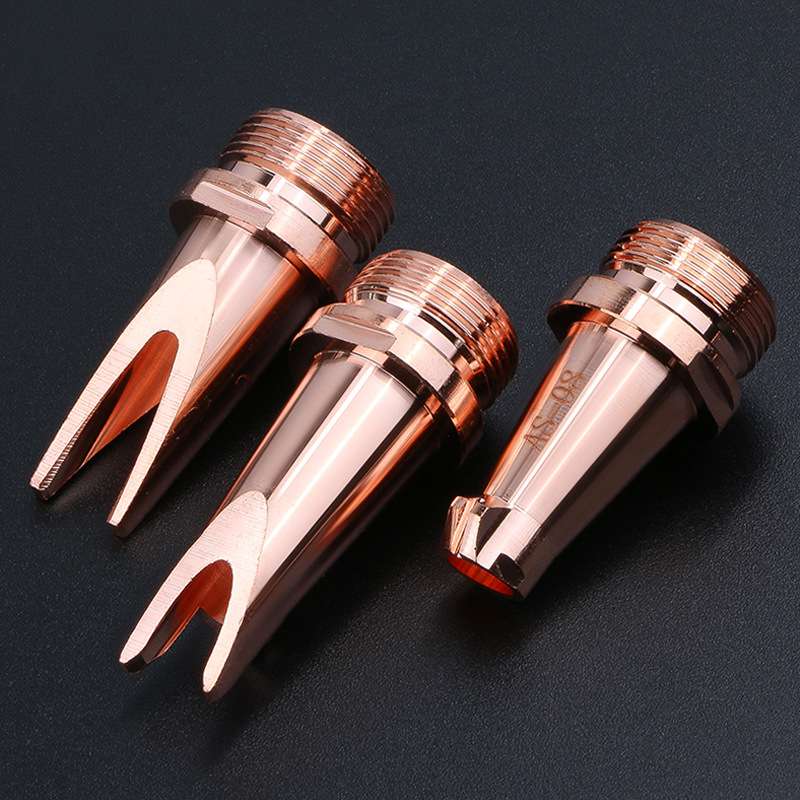 Handheld Laser Welding Nozzle Super Laser Welding Machine Accessories Lens Welding Torch Copper Nozzle Nozzle Guide Wire Nozzle Weiye Wire Feeding Nozzle