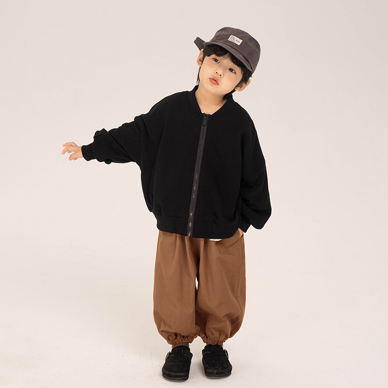 暢果童裝男童外套秋裝新款韓版兒童春秋棒球服中小童寶寶開衫上衣