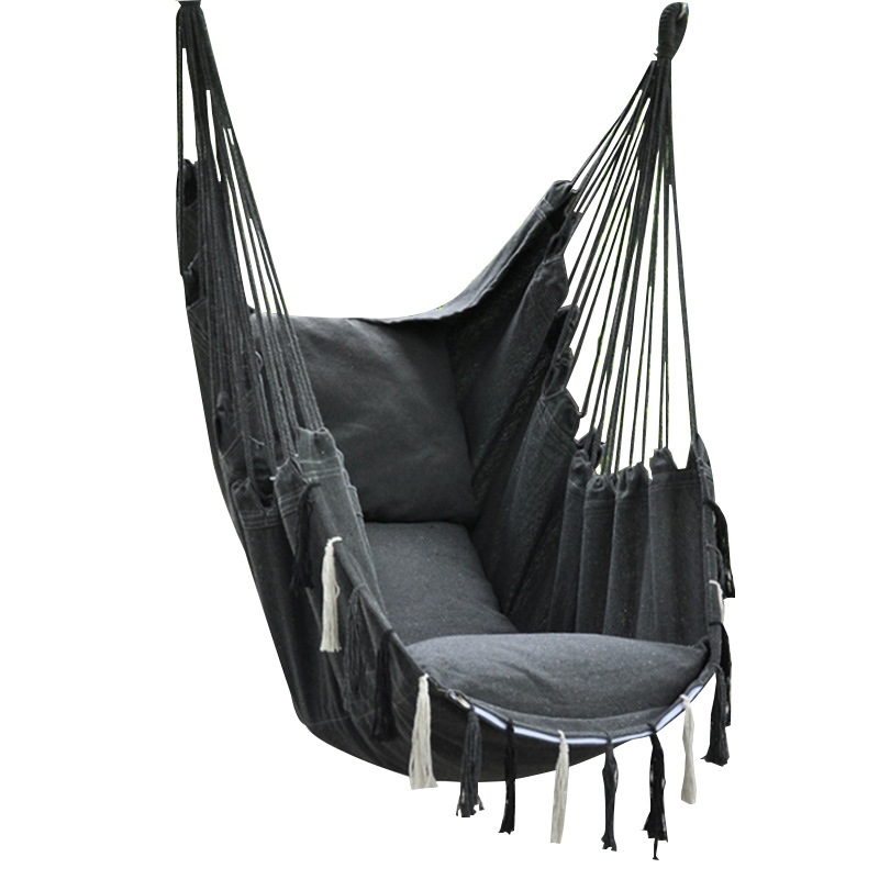 Outdoor Camping Swing Chair Portable Hammock Folding Hanging Chair Indoor Swing Hanging Basket Seat Simple Hanging Chair Wholesale